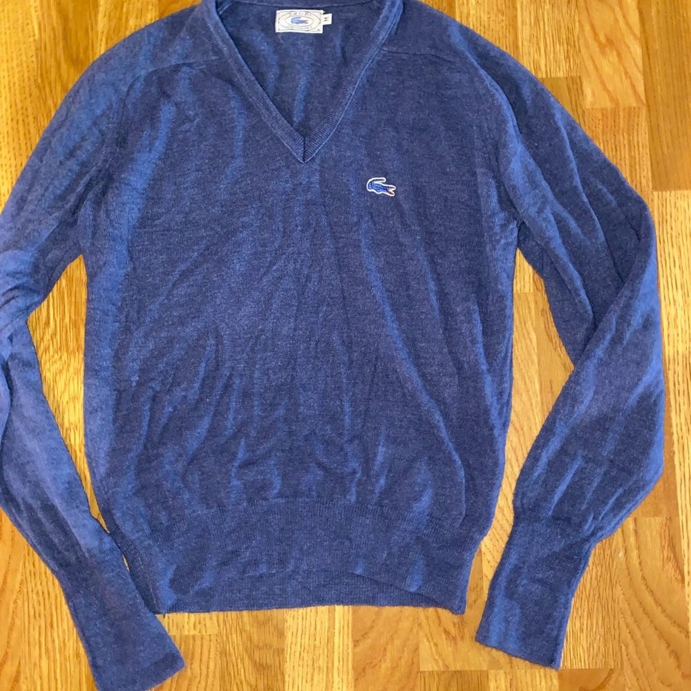 Vintage IZOD Lacoste V Neck Sweater